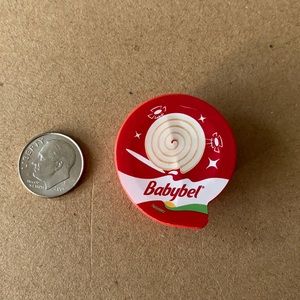 5/$8 Mini Brands Toy: Babybel Swirl Cheese